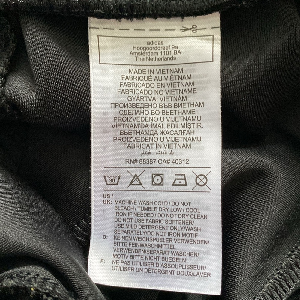Adidas Men’s Black Jogger Pants - Picture 5 of 5